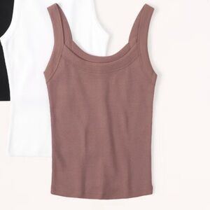 Brown tank top from Abercrombie